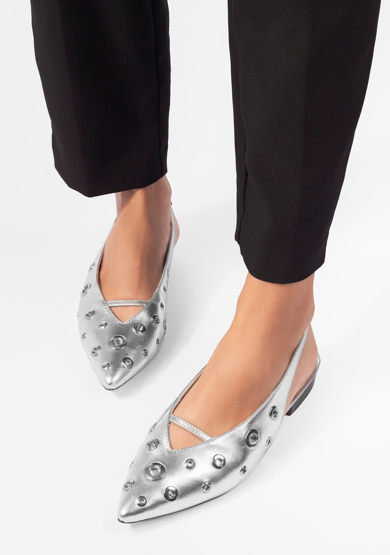 Sapatilha Ariana Silver