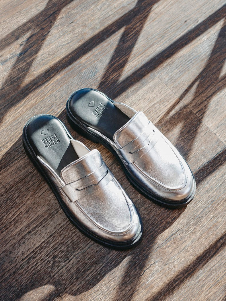 Mule Silvana Silver