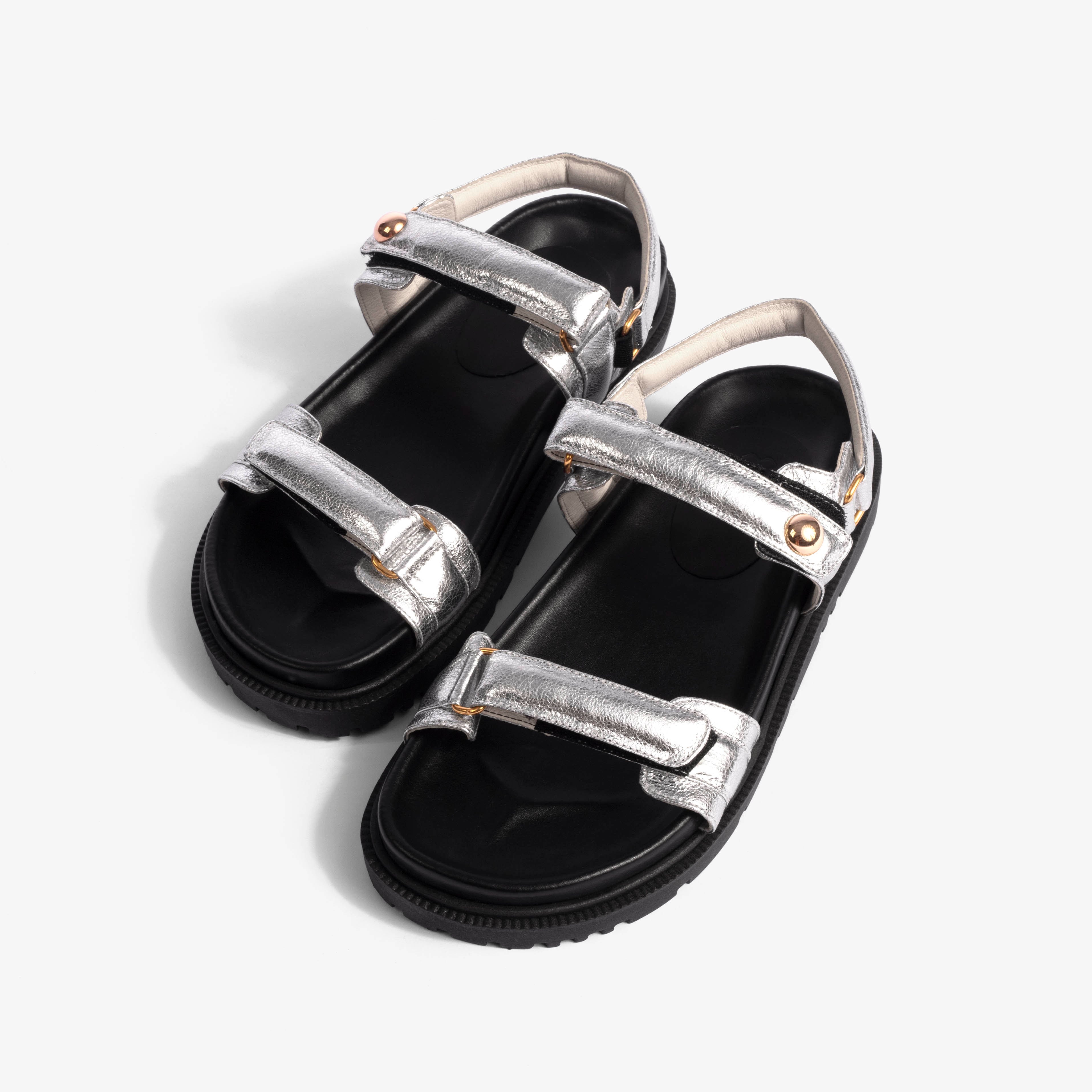 Flat Megan Silver