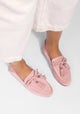 Loafer Clotilde Camurça Flamingo