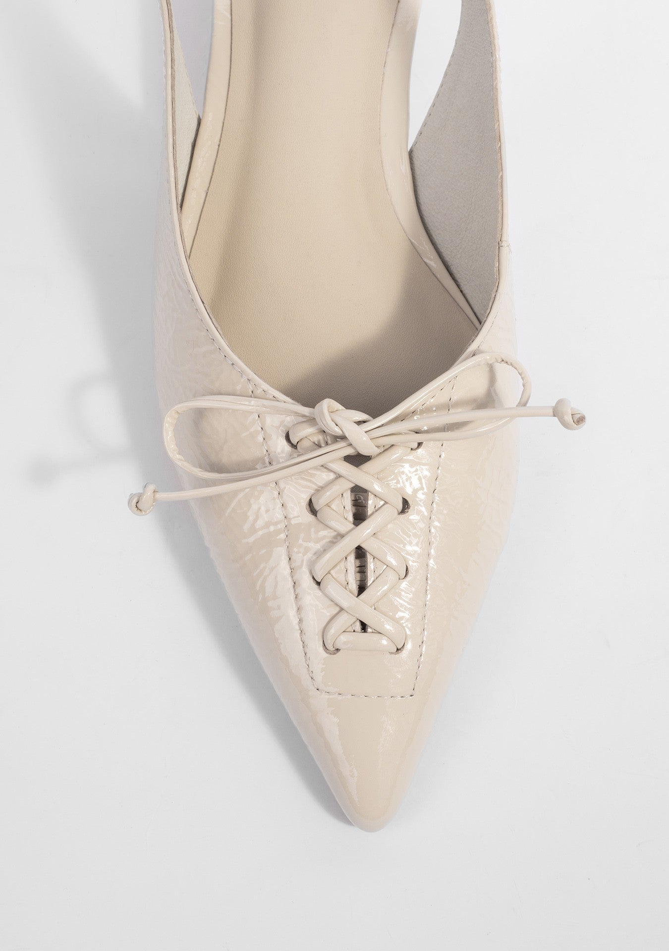 Sapatilha Catarina Shiny Vanilla