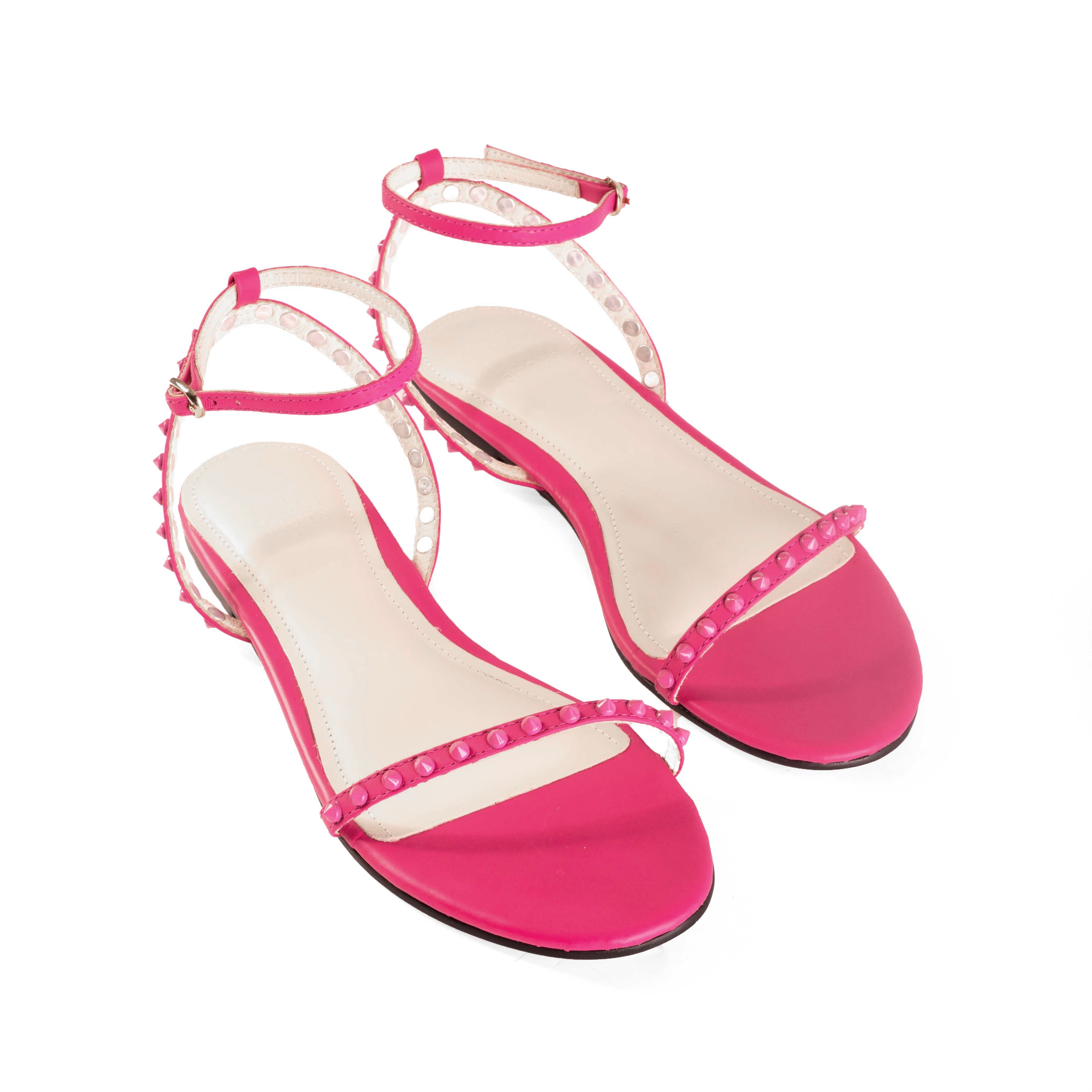 Rasteira Fran Hot Pink