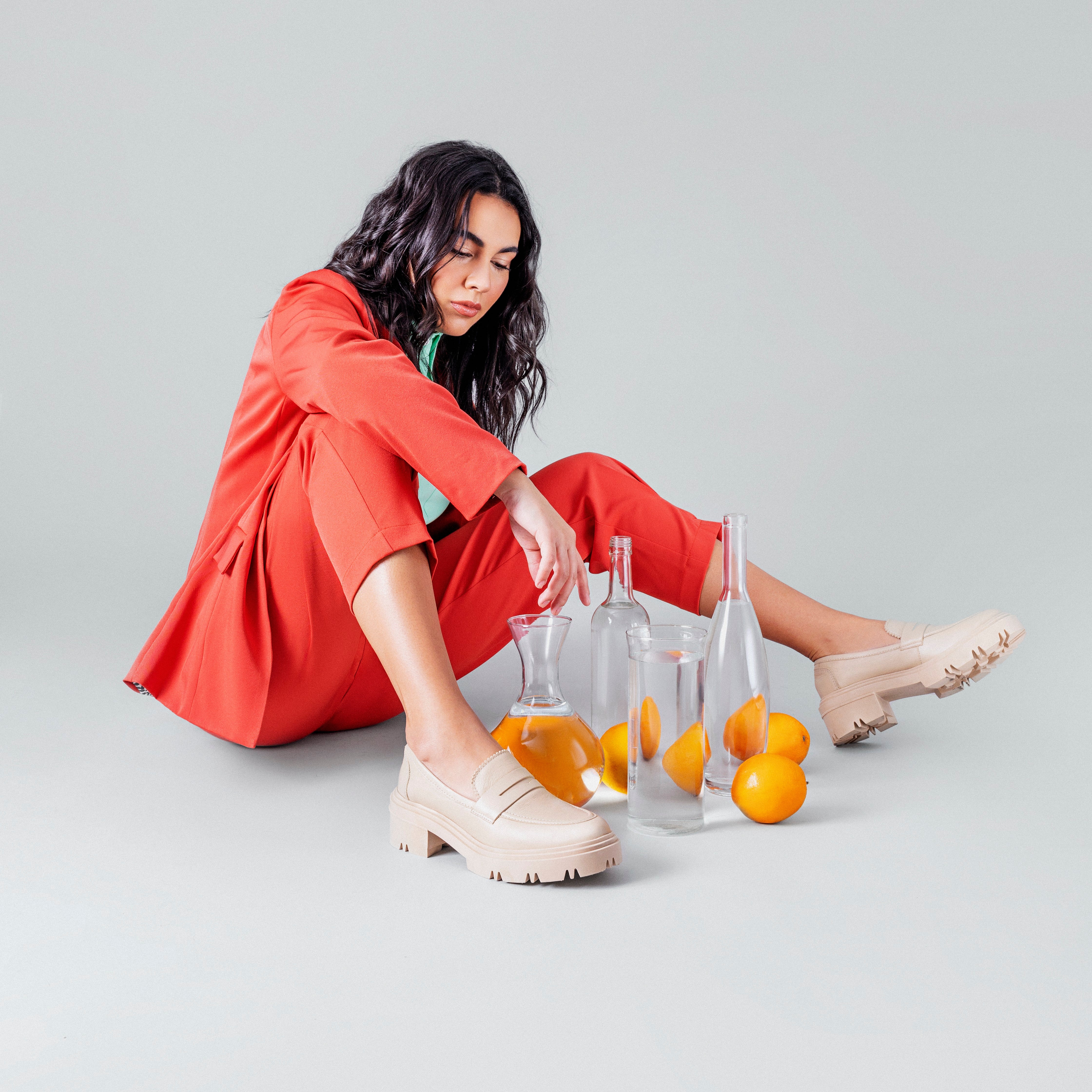 Loafer Dara Full Bege