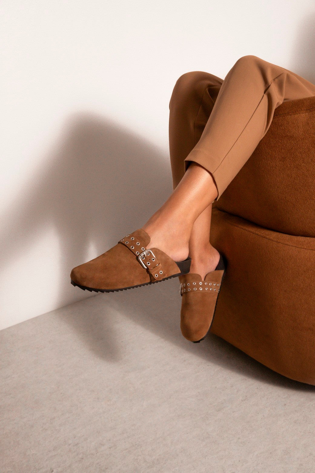 Mule Clog Tassia Capuccino