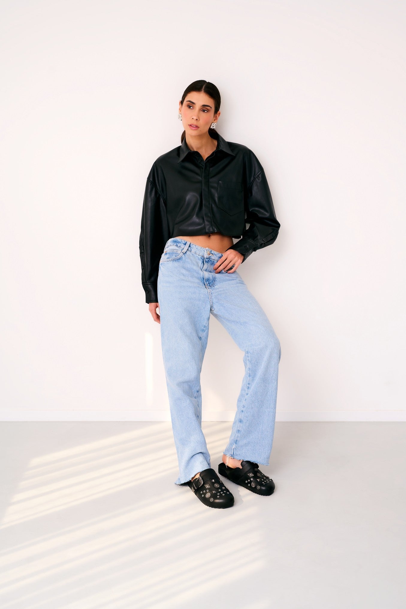 Mule Clog México Black