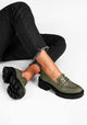 Loafer Dara Studded Full Militar