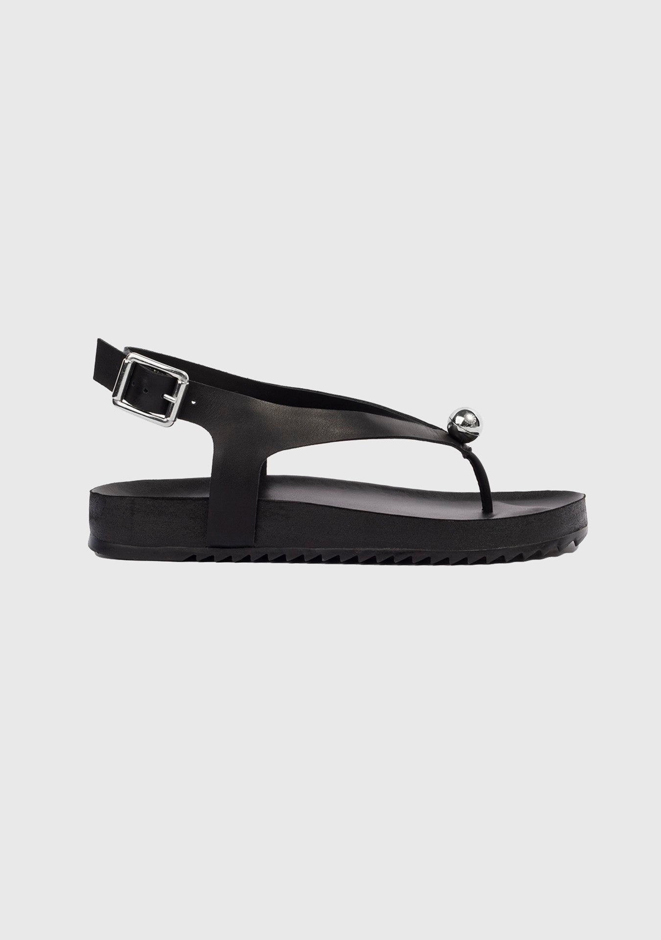 Flat Michelli Black