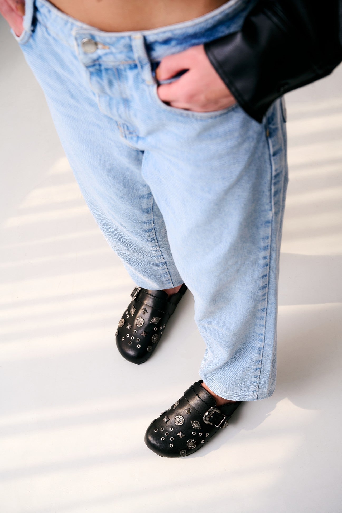 Mule Clog México Black