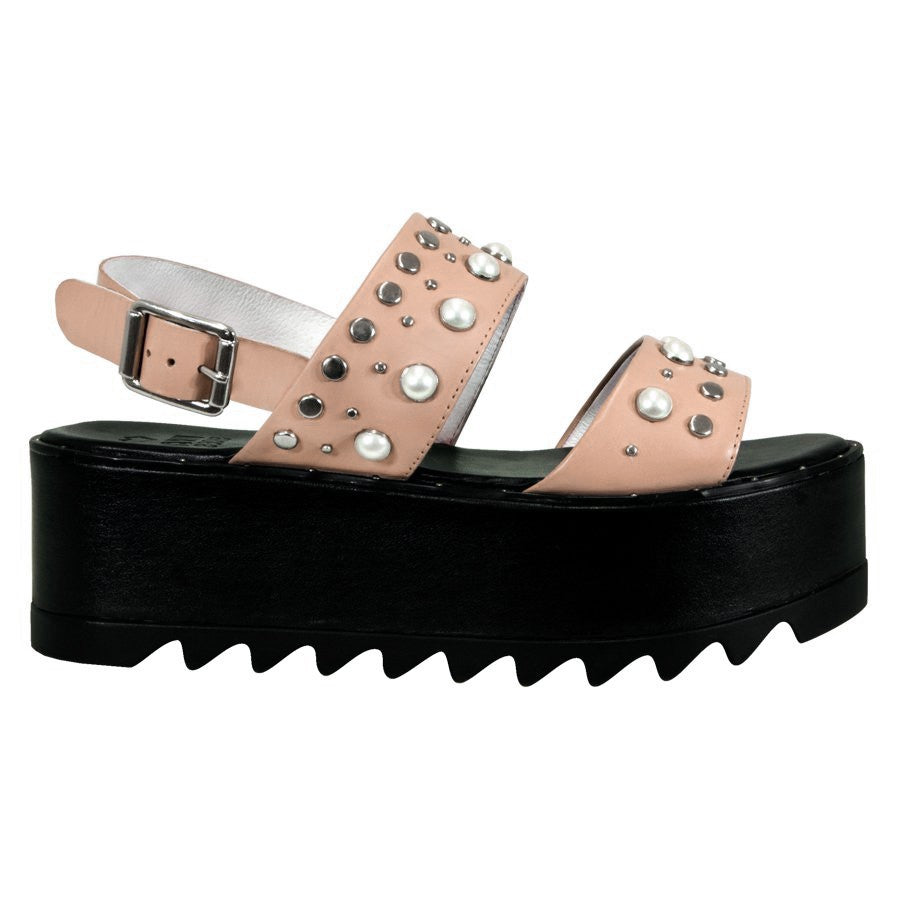 Flatform Kim Studded Blush