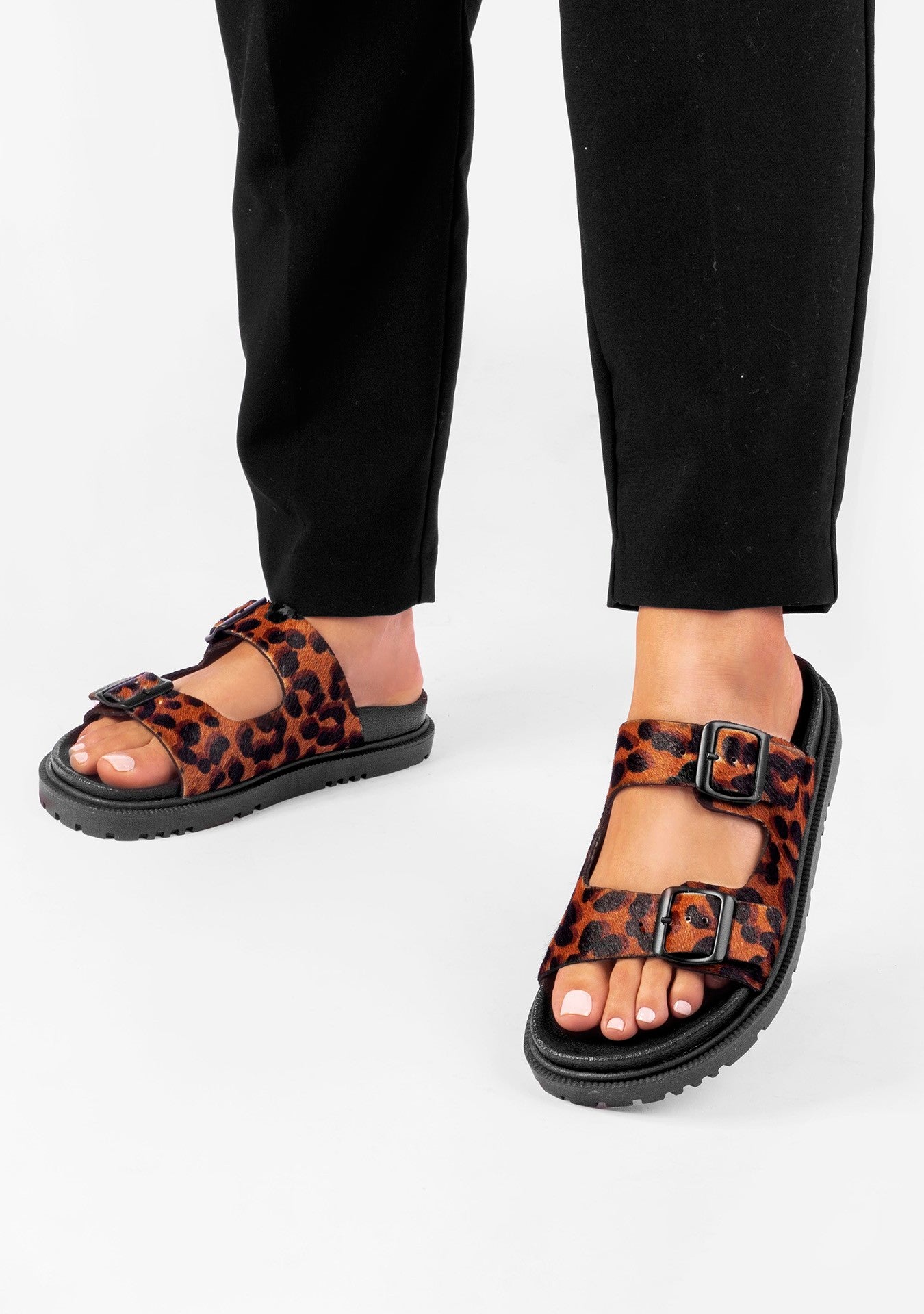 Flat Rebeca Animal Print