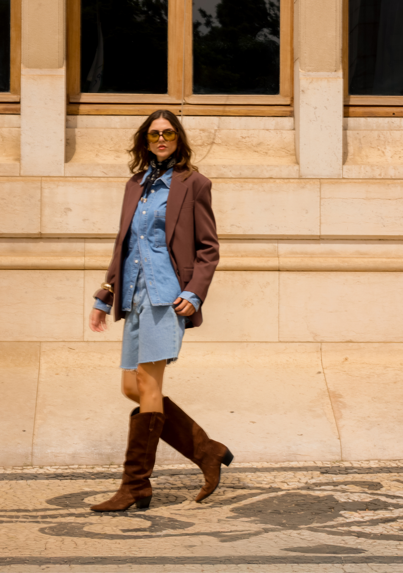 Bota Daisy Chocolate