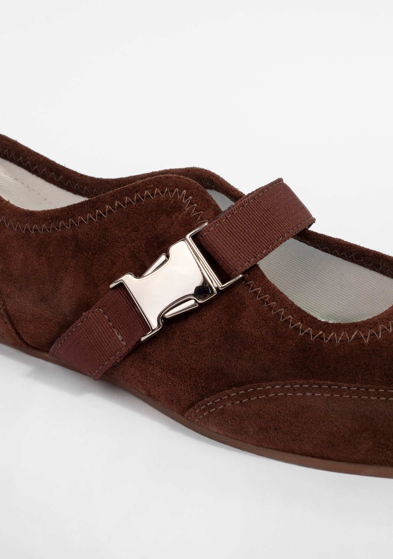 Sapatilha Lexie Camurça Chocolate