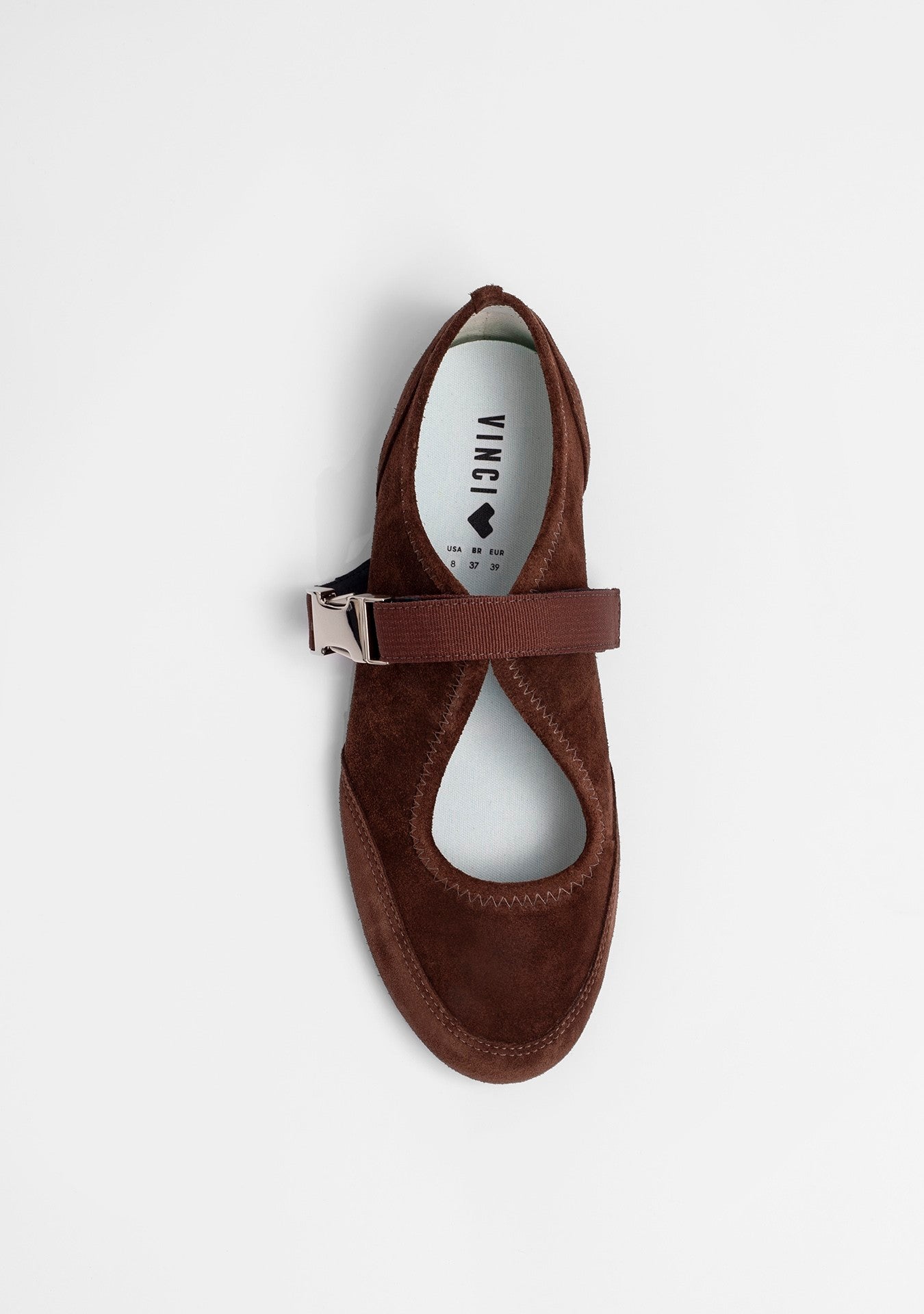 Sapatilha Lexie Camurça Chocolate