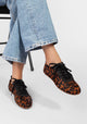 Sneaker Violet Animal Print