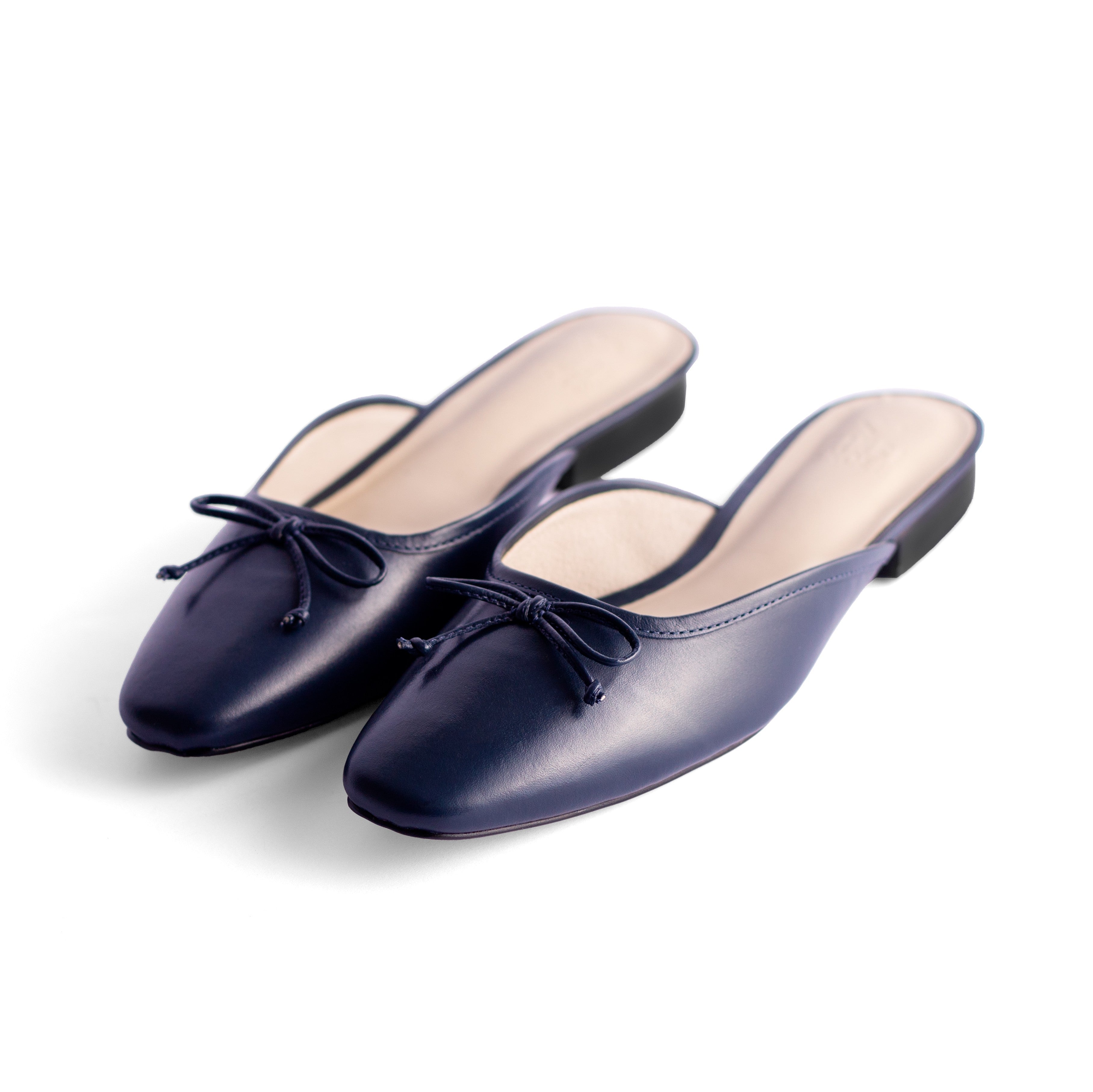 Mule Silvana Shiny Black