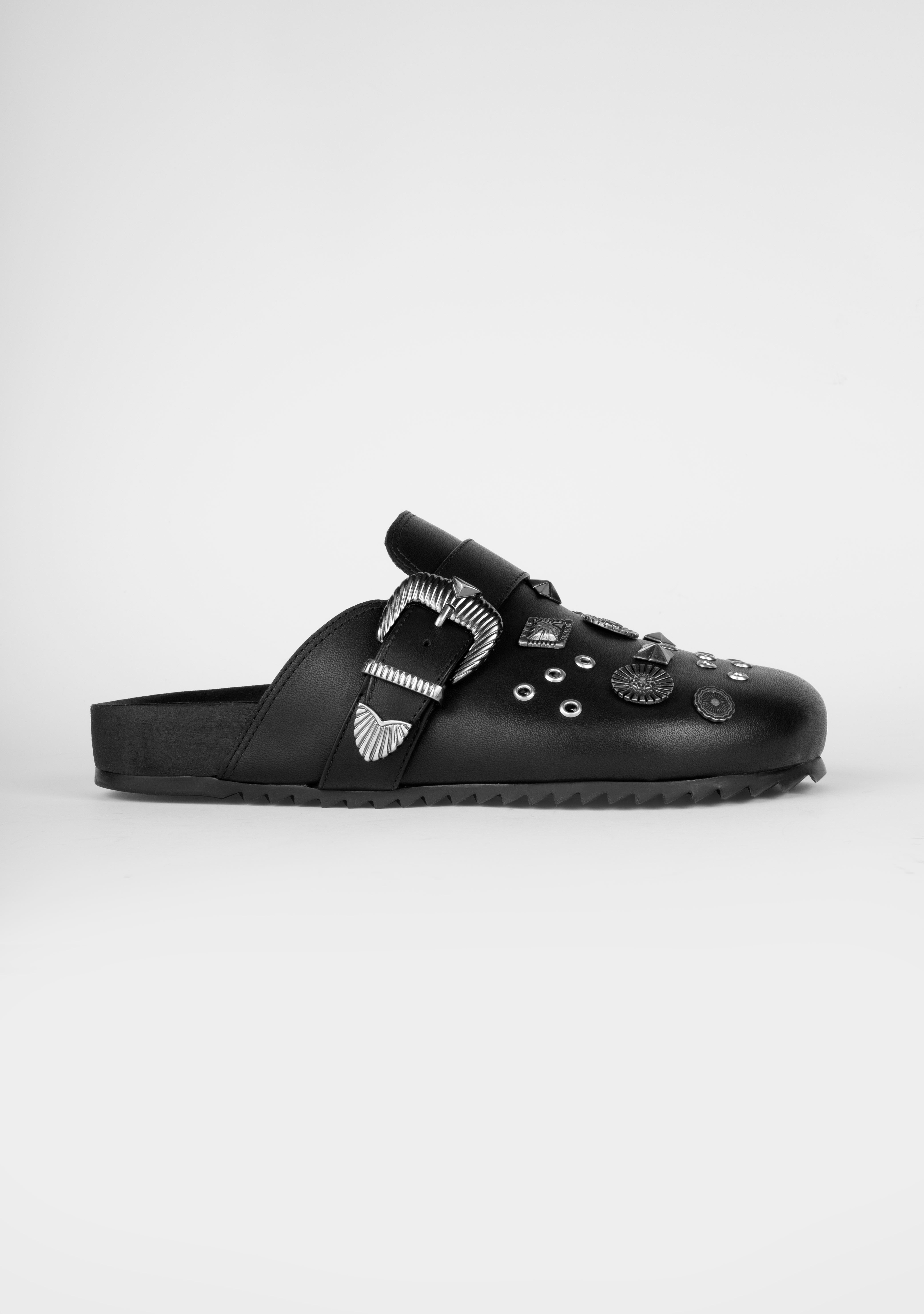 Mule Clog México Black