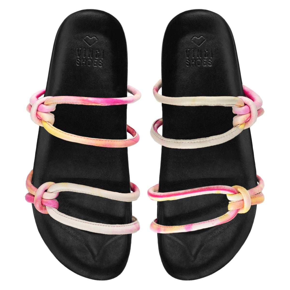 Flat Camila Tie Dye Pink