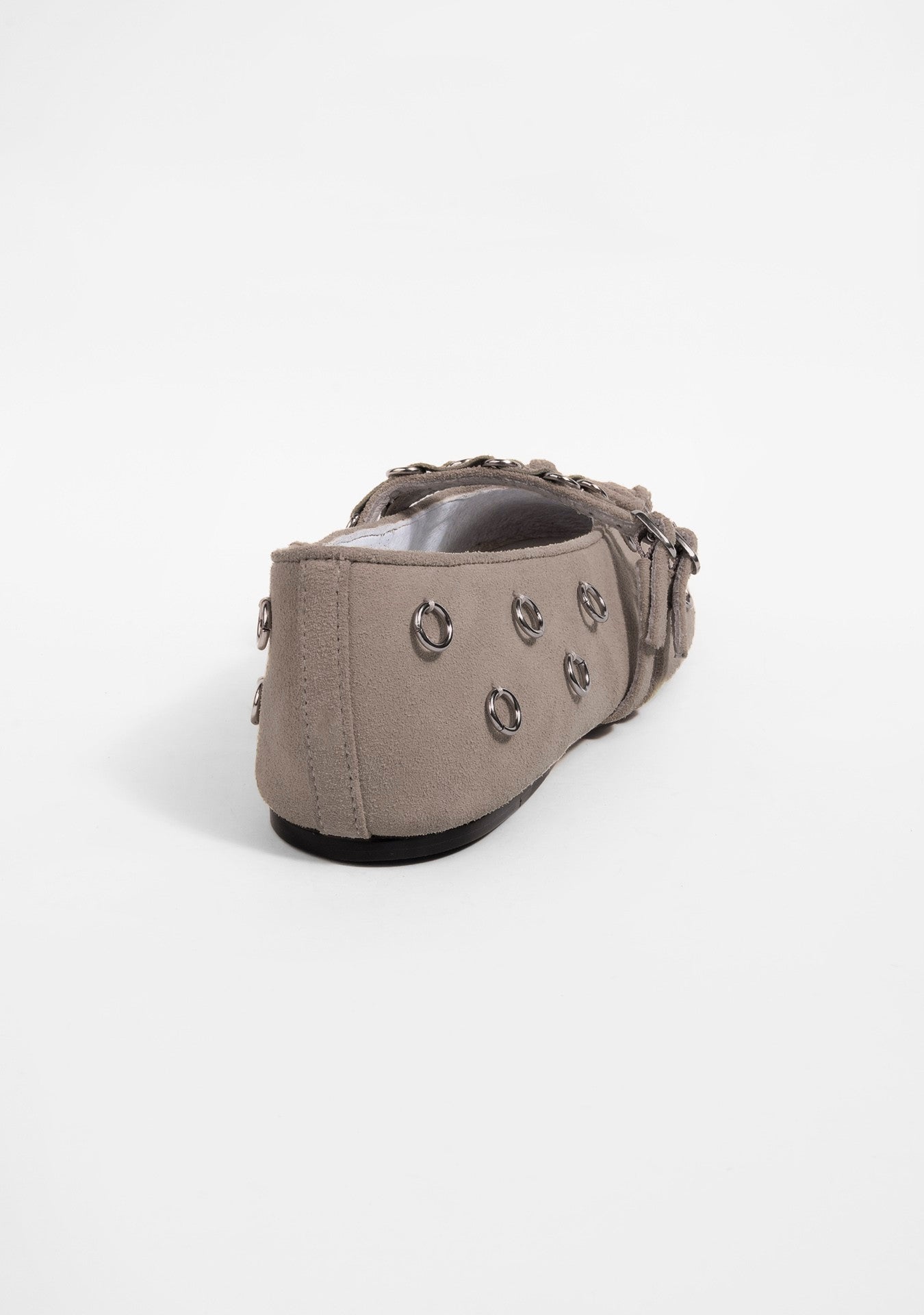 Sapatilha Monique Camurça Chumbo