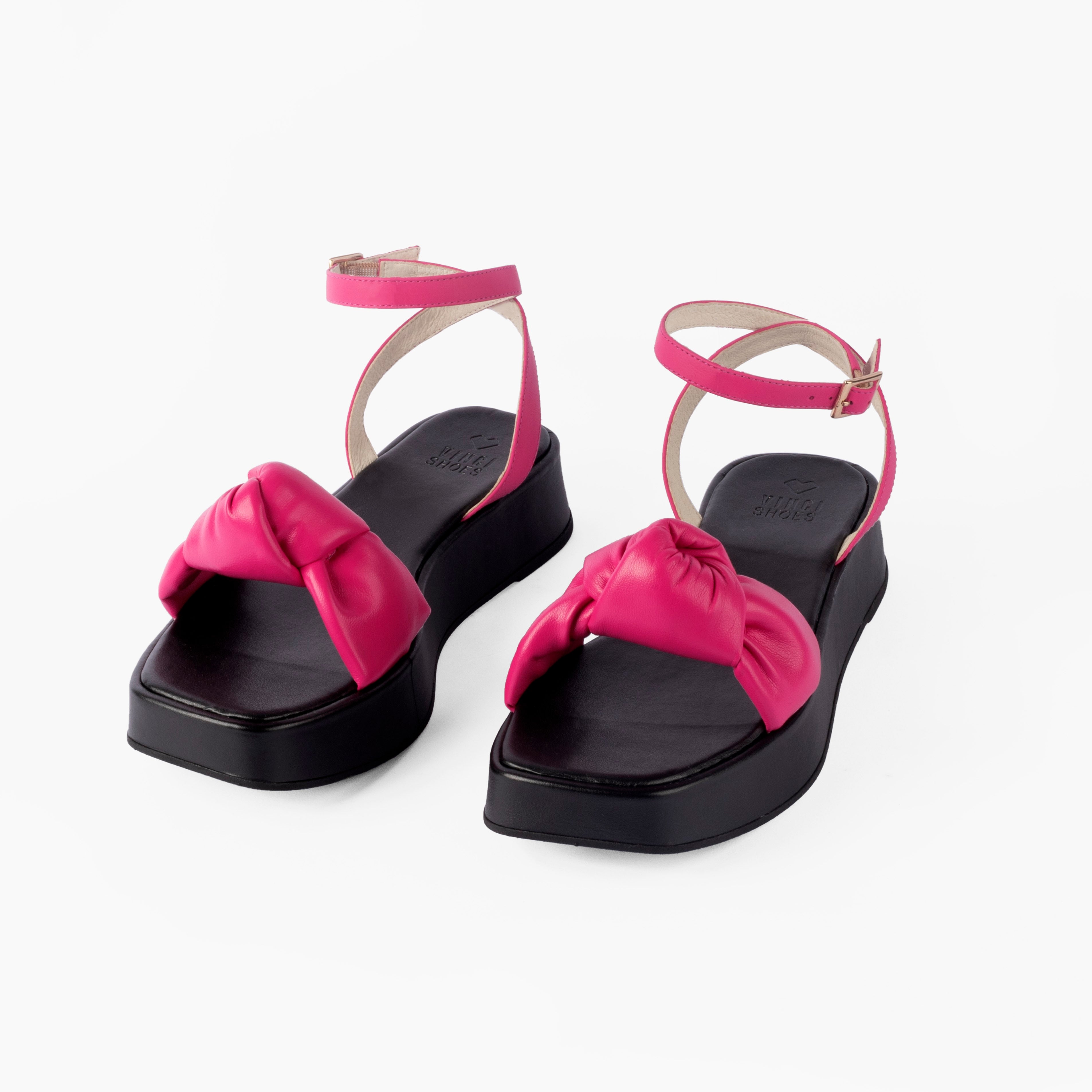 Flatform Nicole Hot Pink