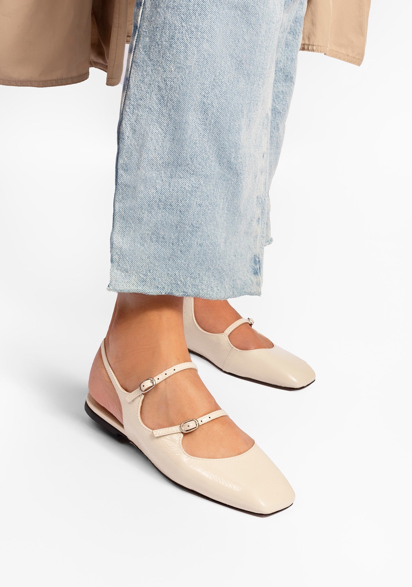 Sapatilha Genebra Shiny Vanilla