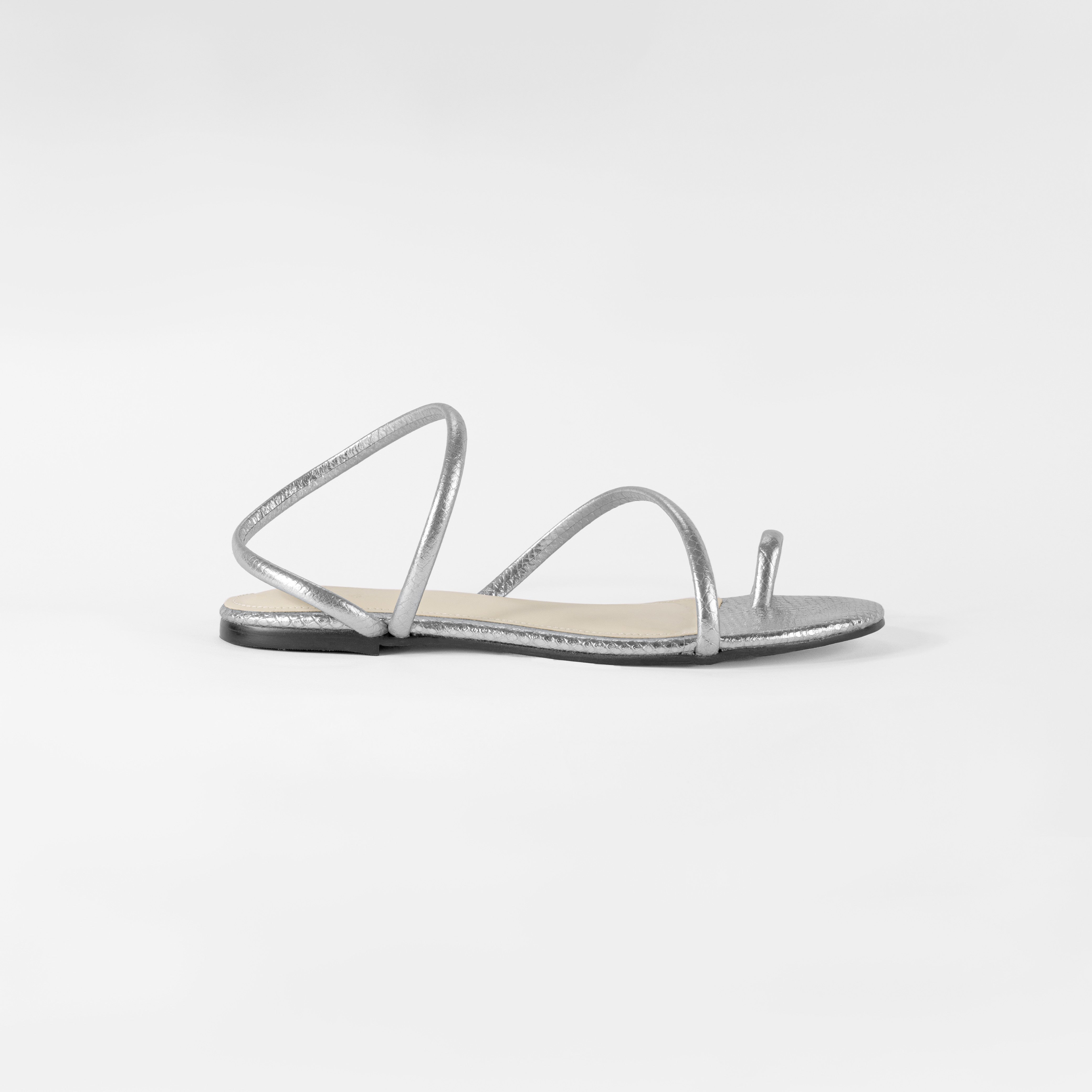 Rasteira Antonella Silver