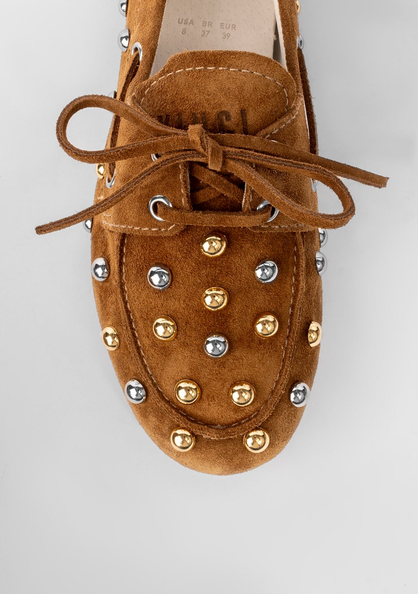 Mocassim Valência Rock Camurça Capuccino