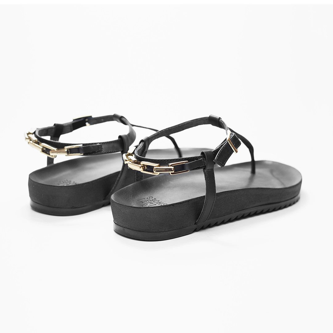 Flat Napoli Black