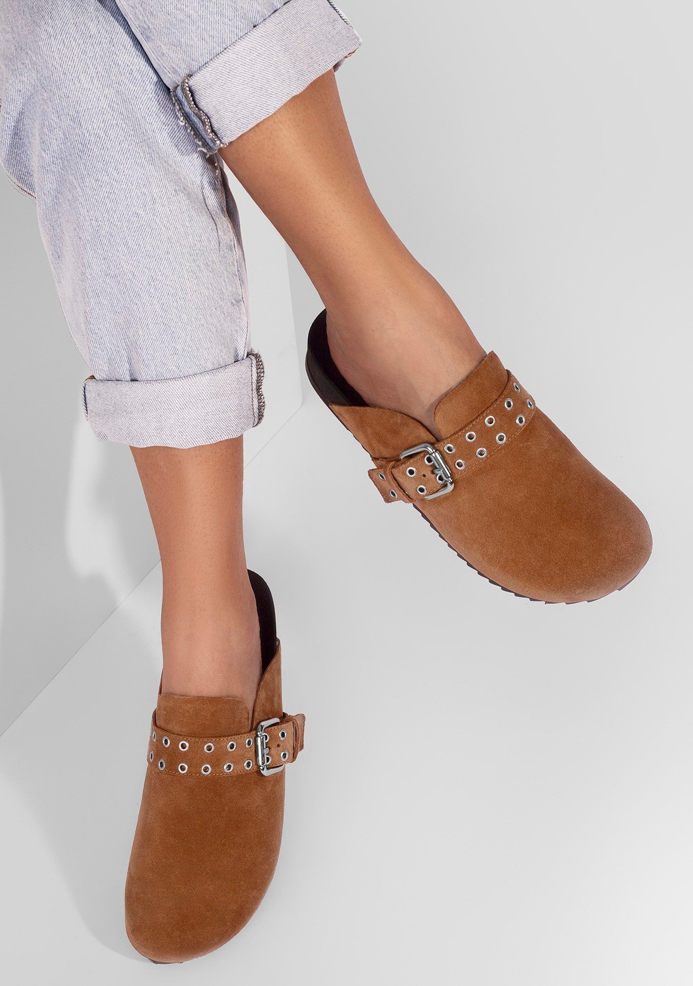 Mule Clog Tassia Capuccino