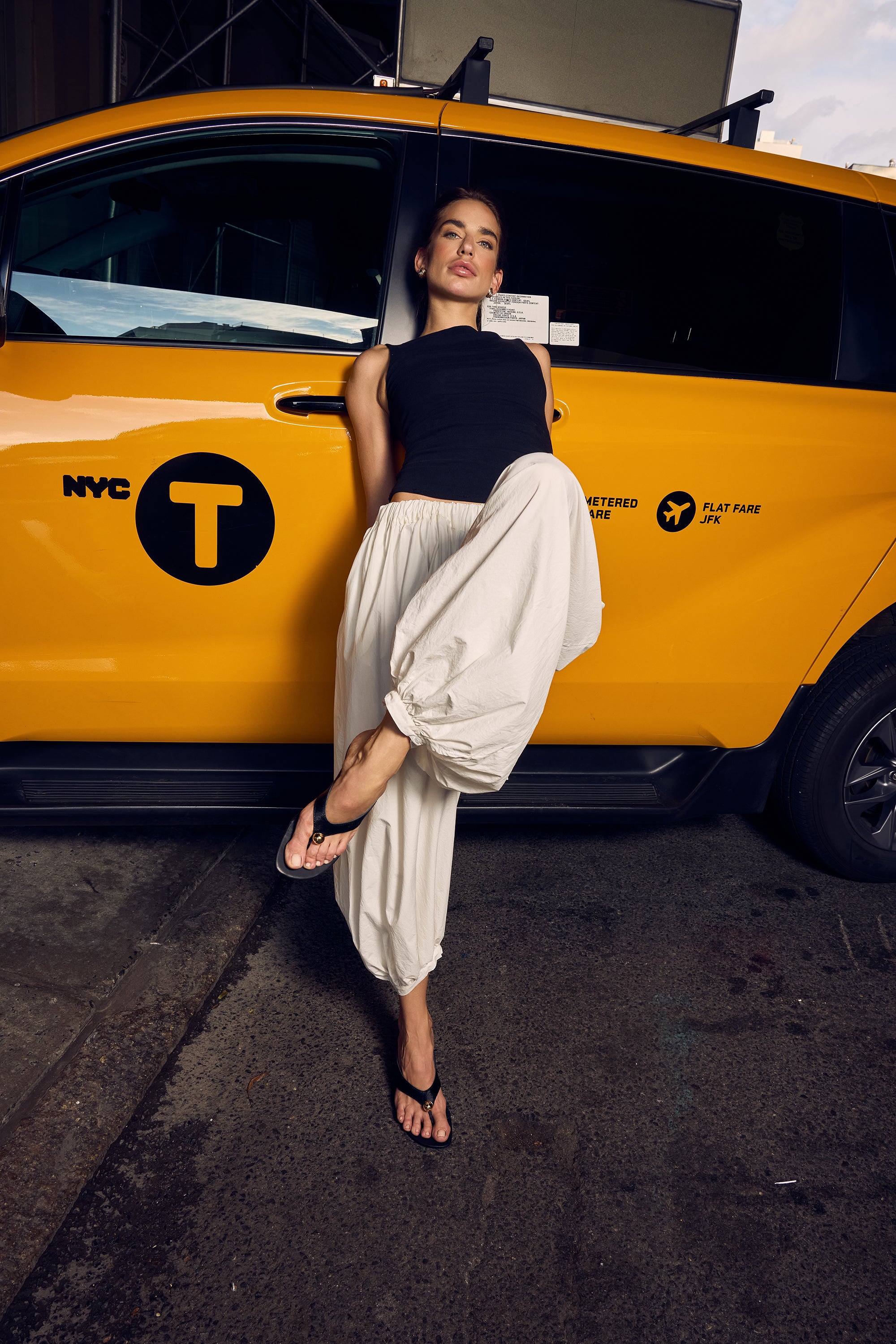 Sandália Kendall Pony Black