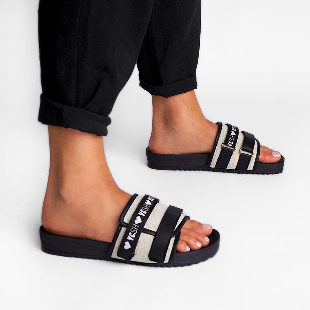 Flat Charlie Natural Black