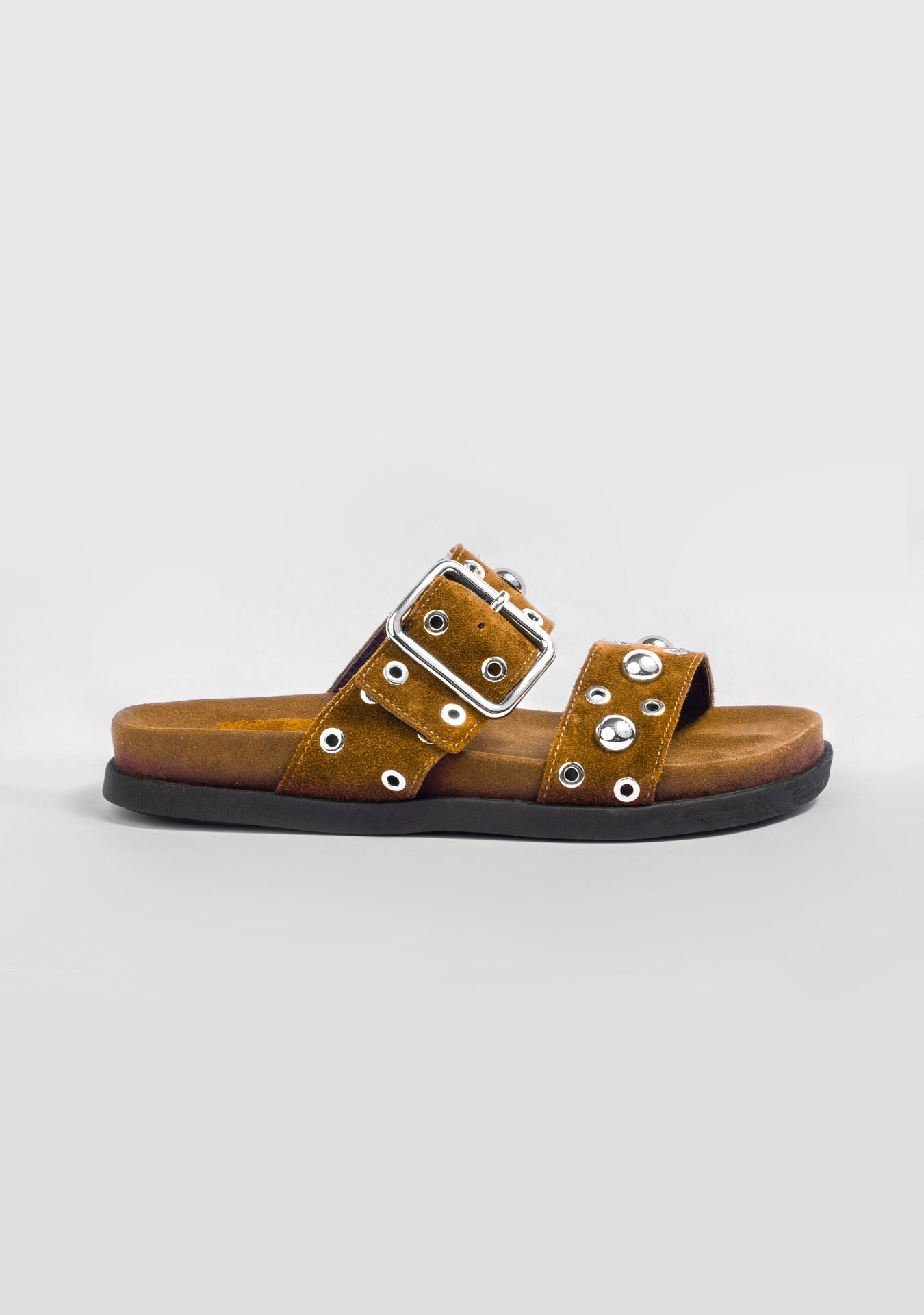 Flat Cory Camurça Capuccino