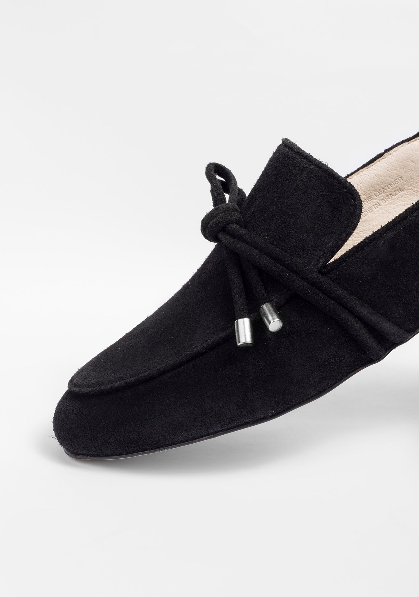 Loafer Josie Camurça Black