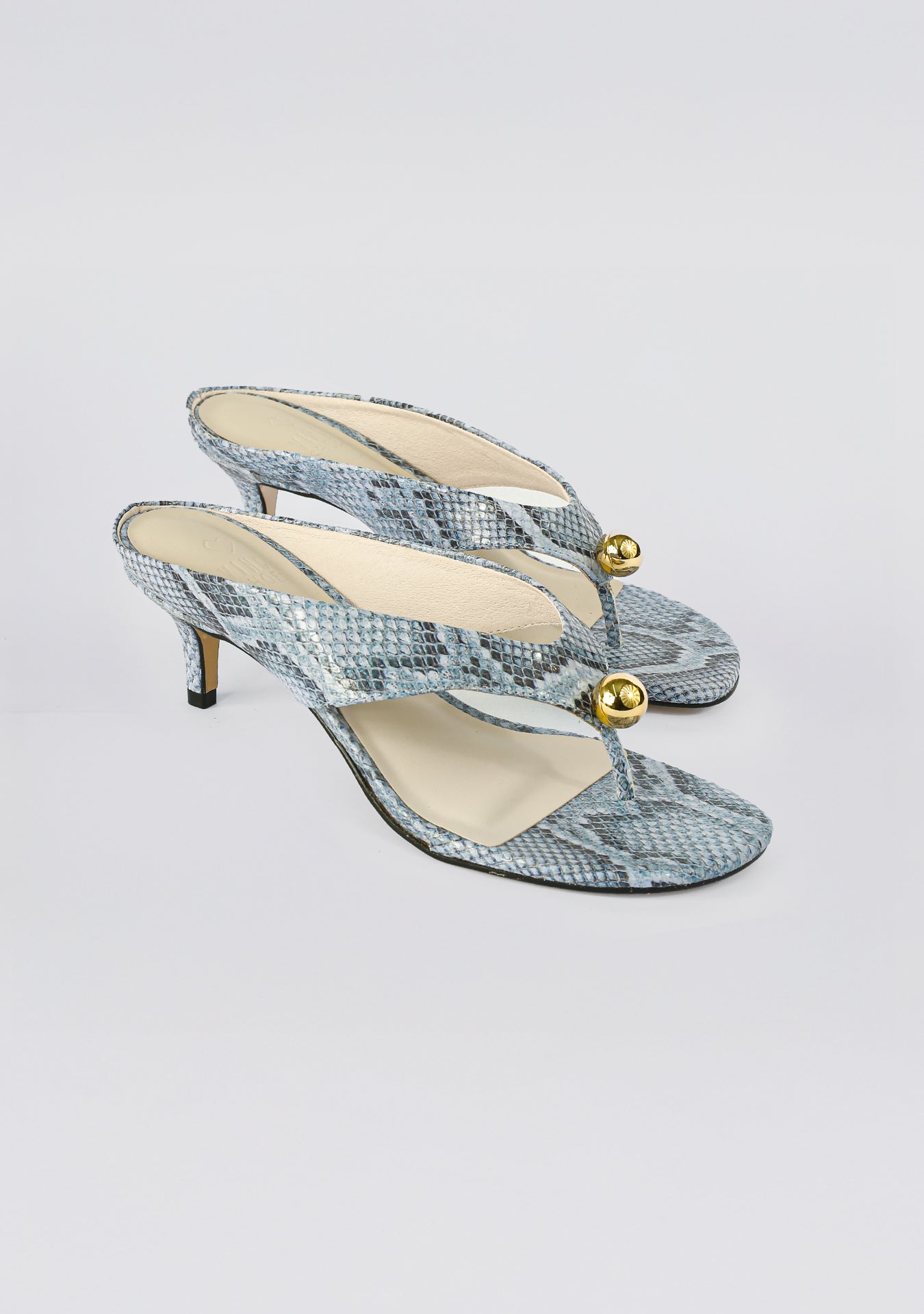 Sandália Kendall Python Blue