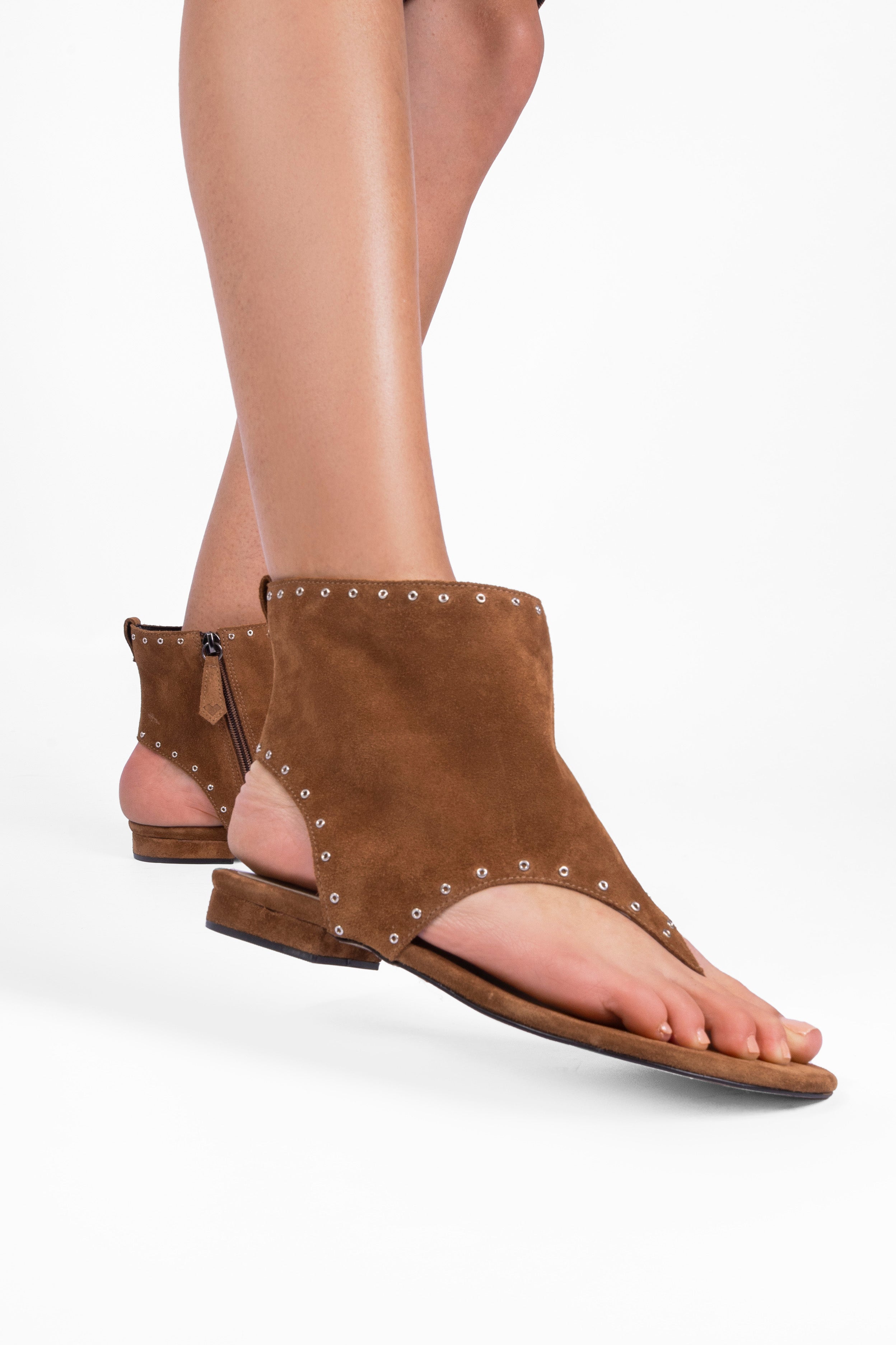 Rasteira Margareth Capuccino