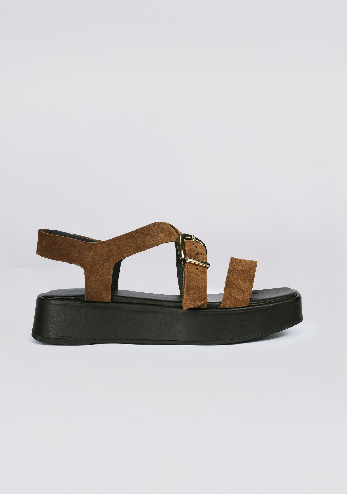 Flatform Samantha Camurça Capuccino