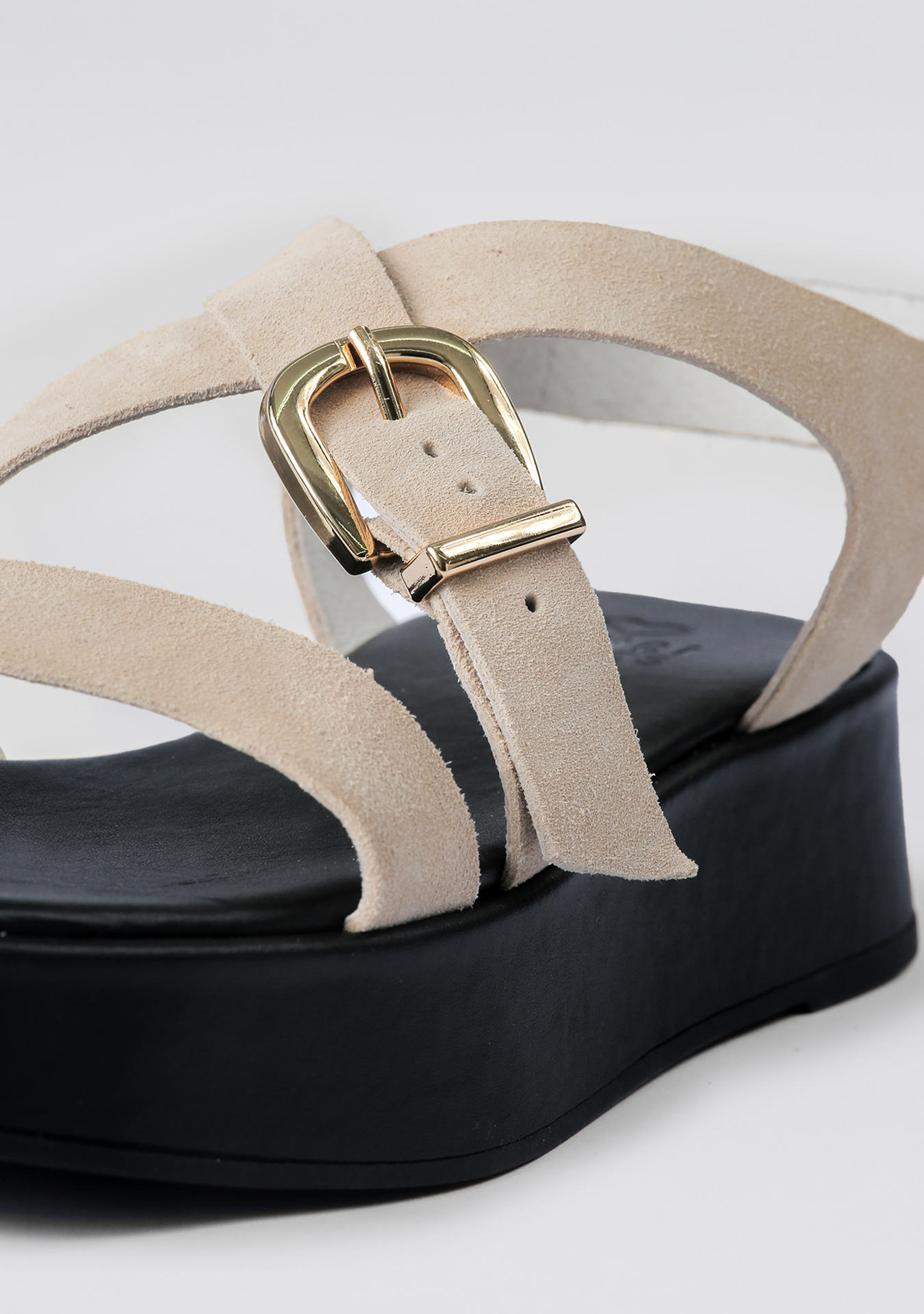 Flatform Samantha Camurça Sand