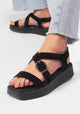 Flatform Samantha Camurça Black