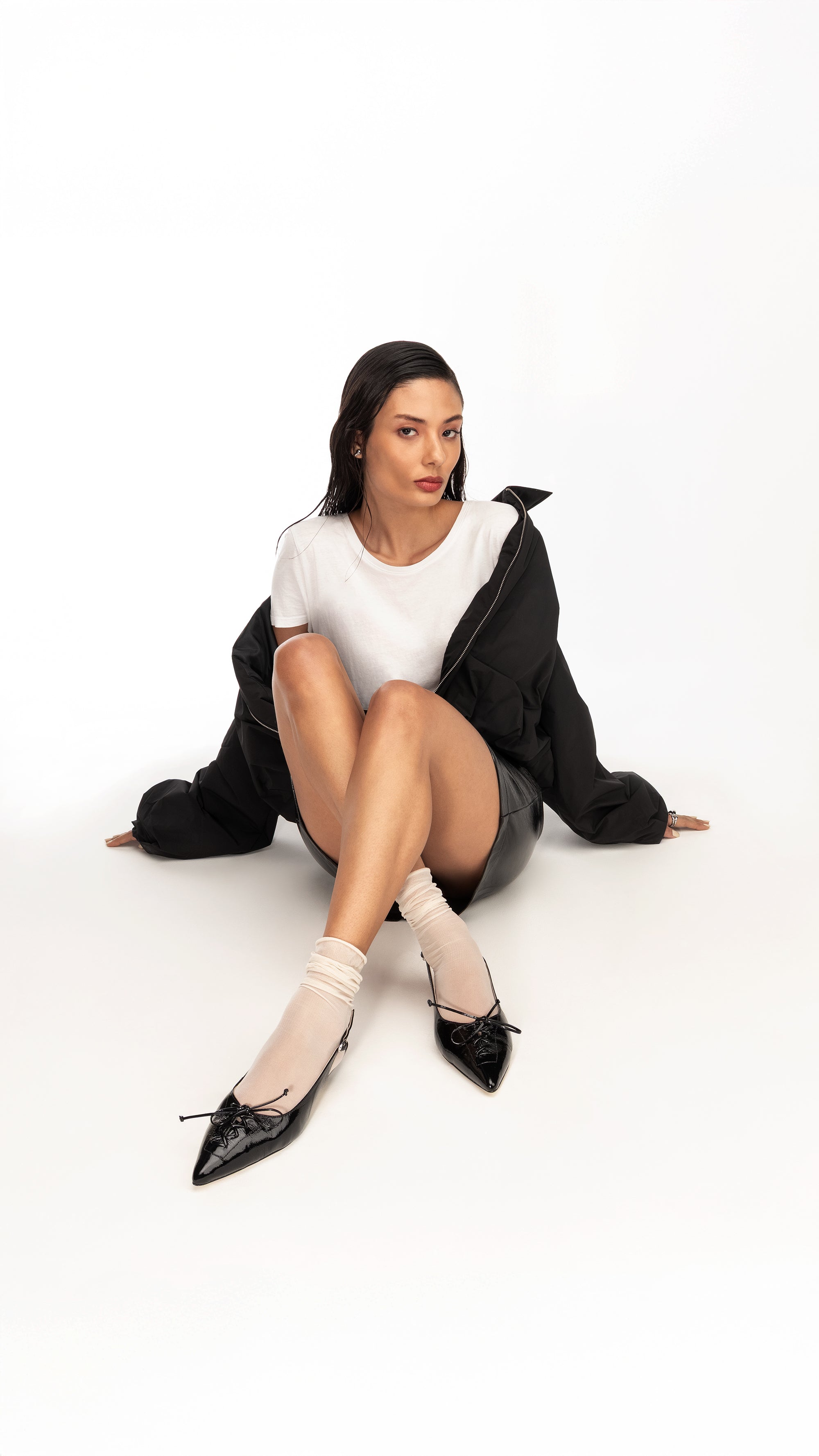 Sapatilha Catarina Shiny Black