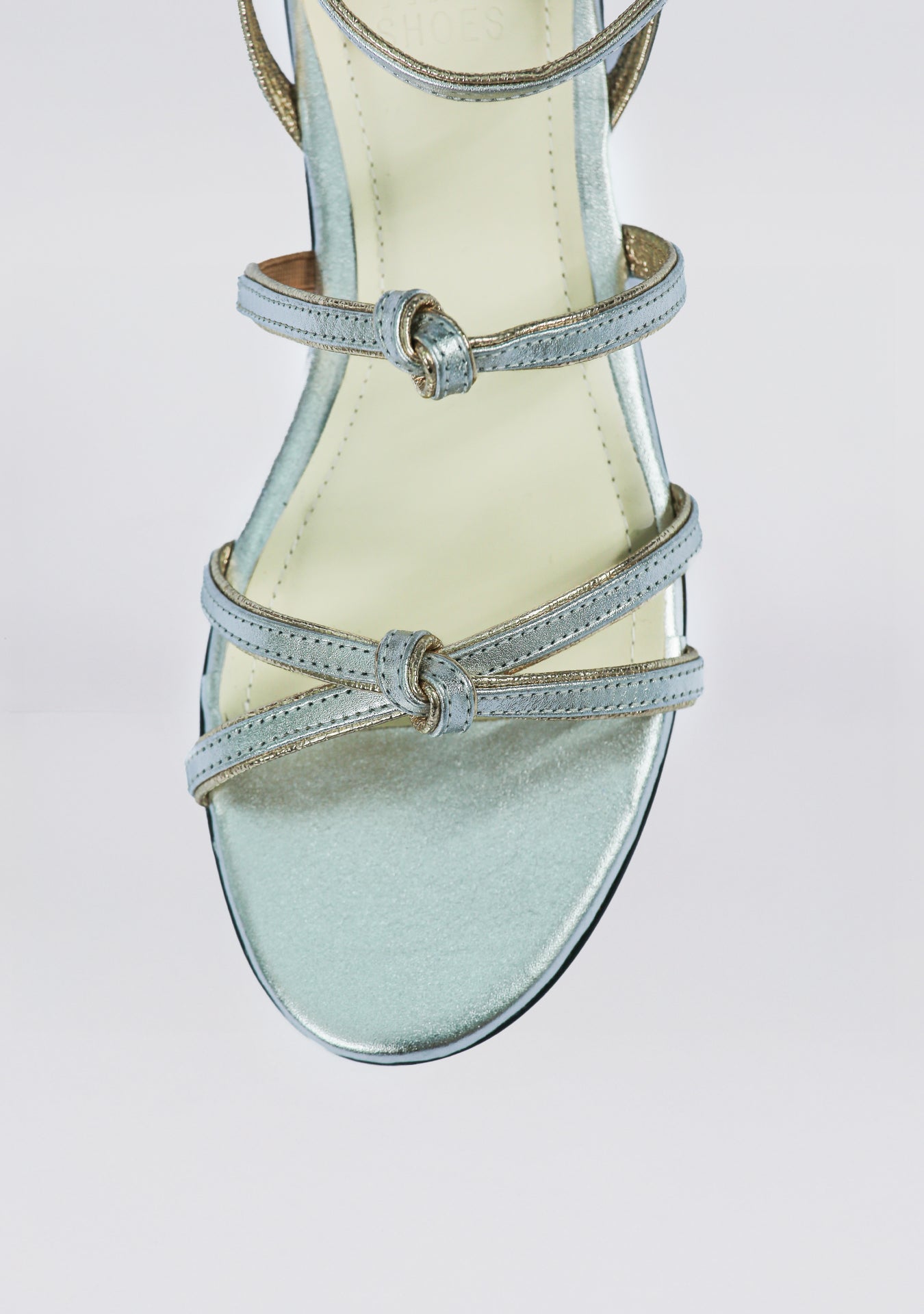 Rasteira Vanessa Metalic Silver