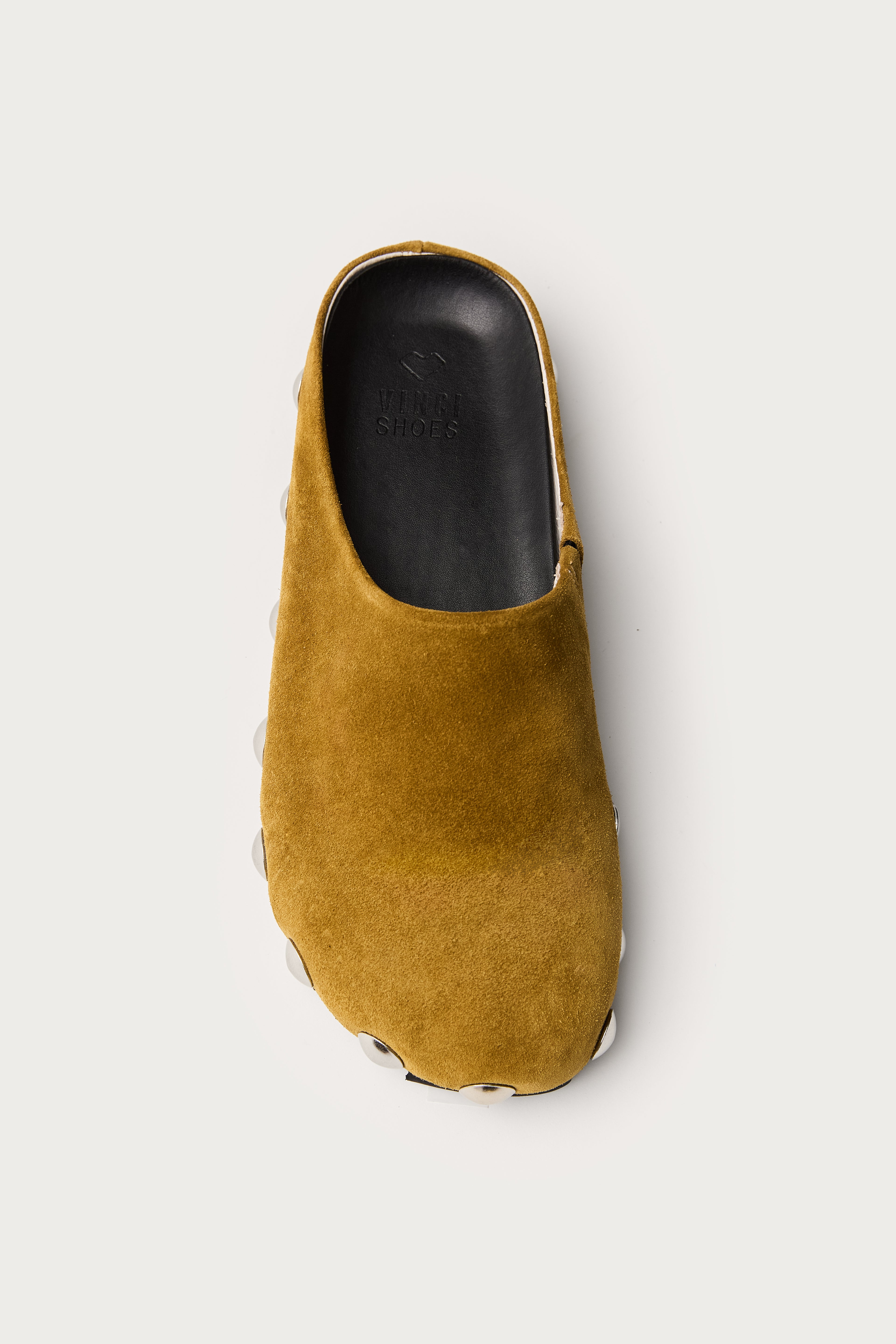 Mule Clog Gloria Camurça Khaki