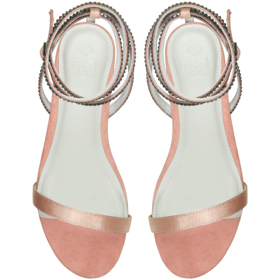 Rasteira Positano Rose