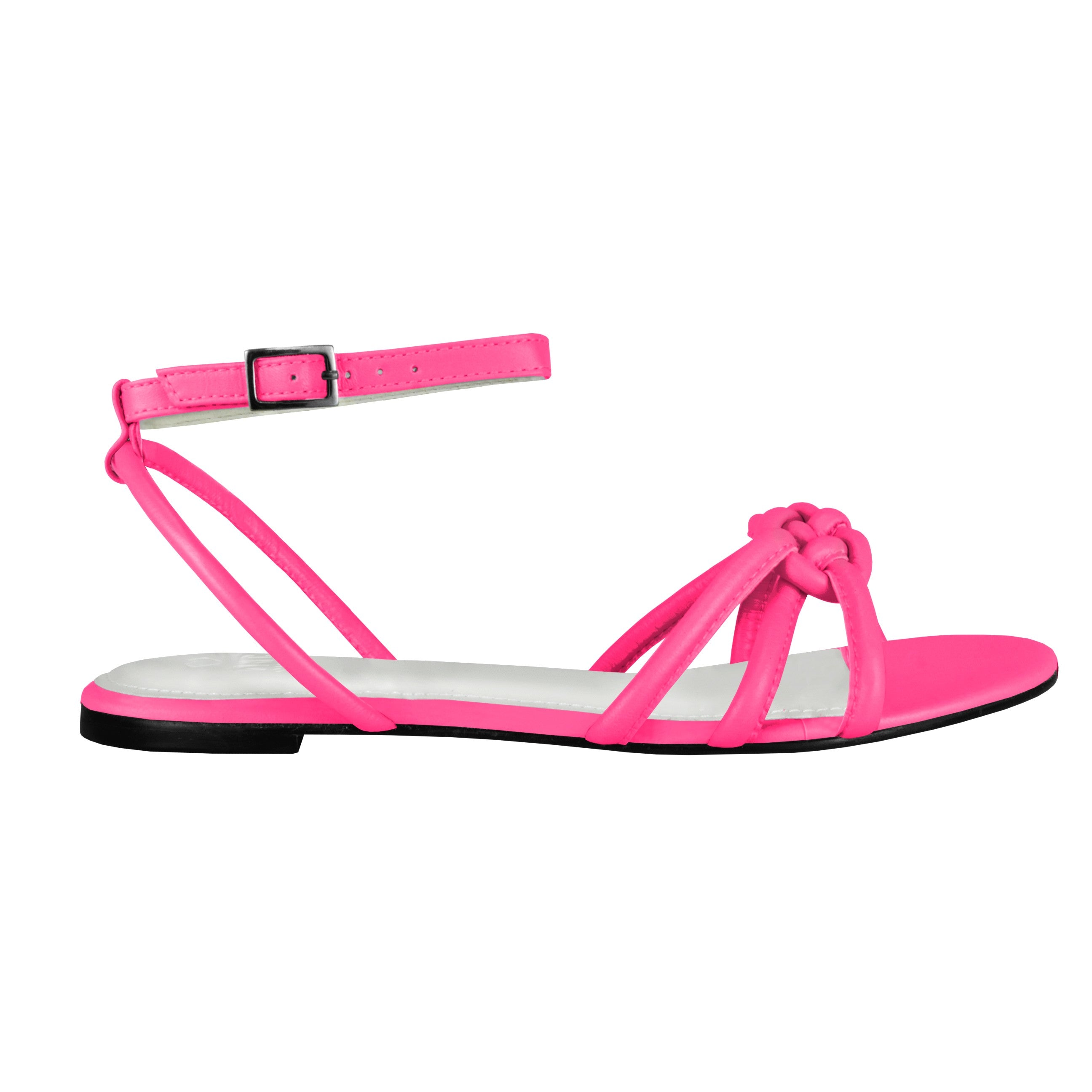 Rasteira Fefa Neon Pink