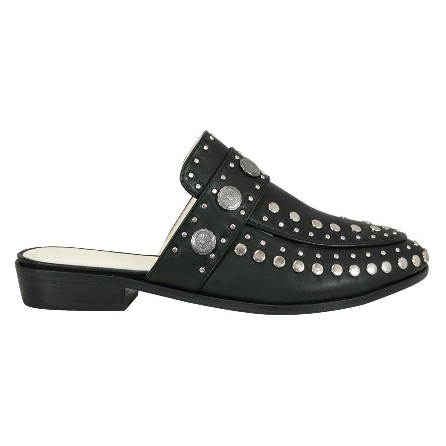 Mule Beta Studded Black