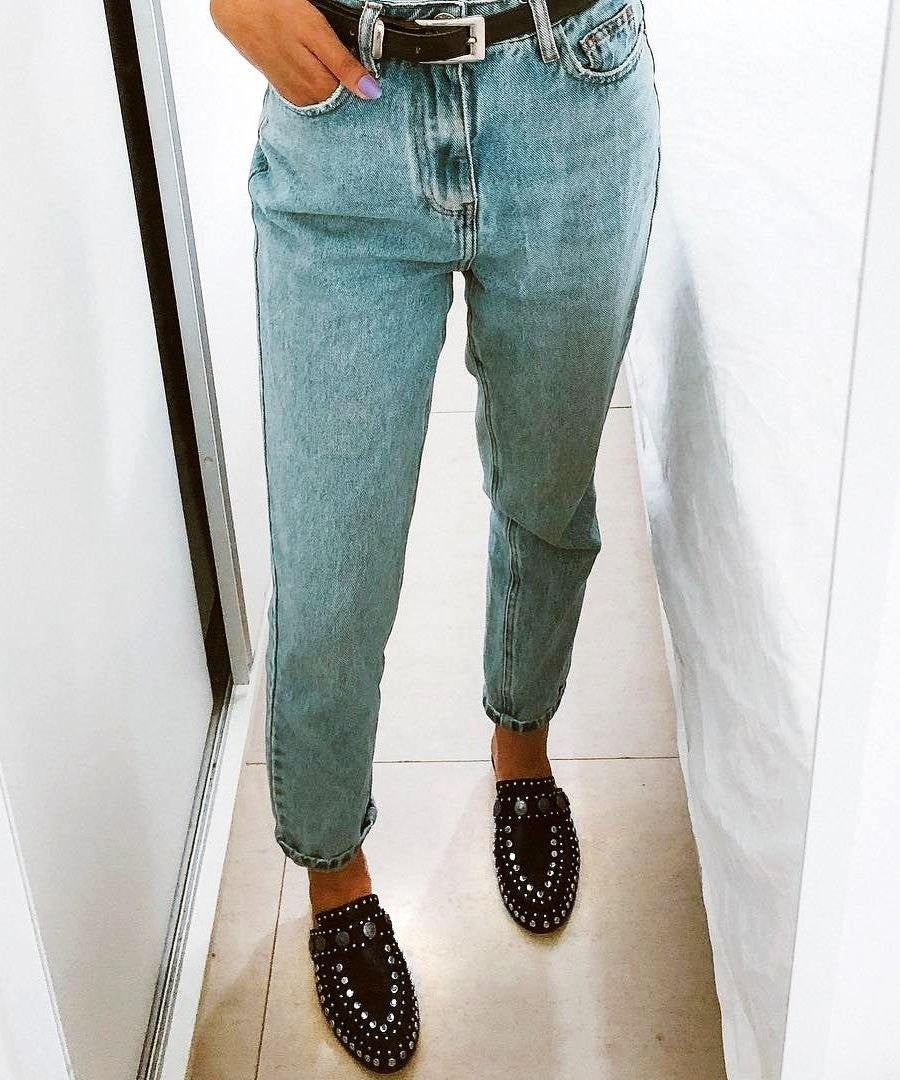 Mule Beta Studded Black