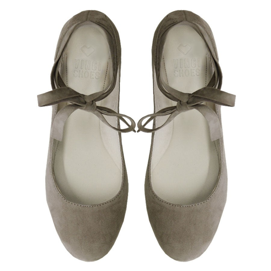 Sapatilha Bailarina Taupe
