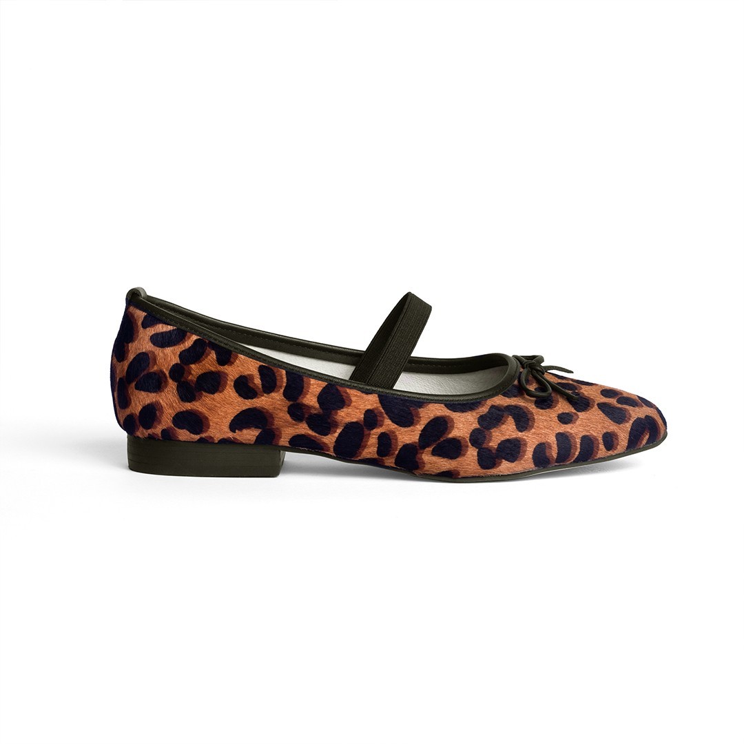 Sapatilha Ballet Animal Print