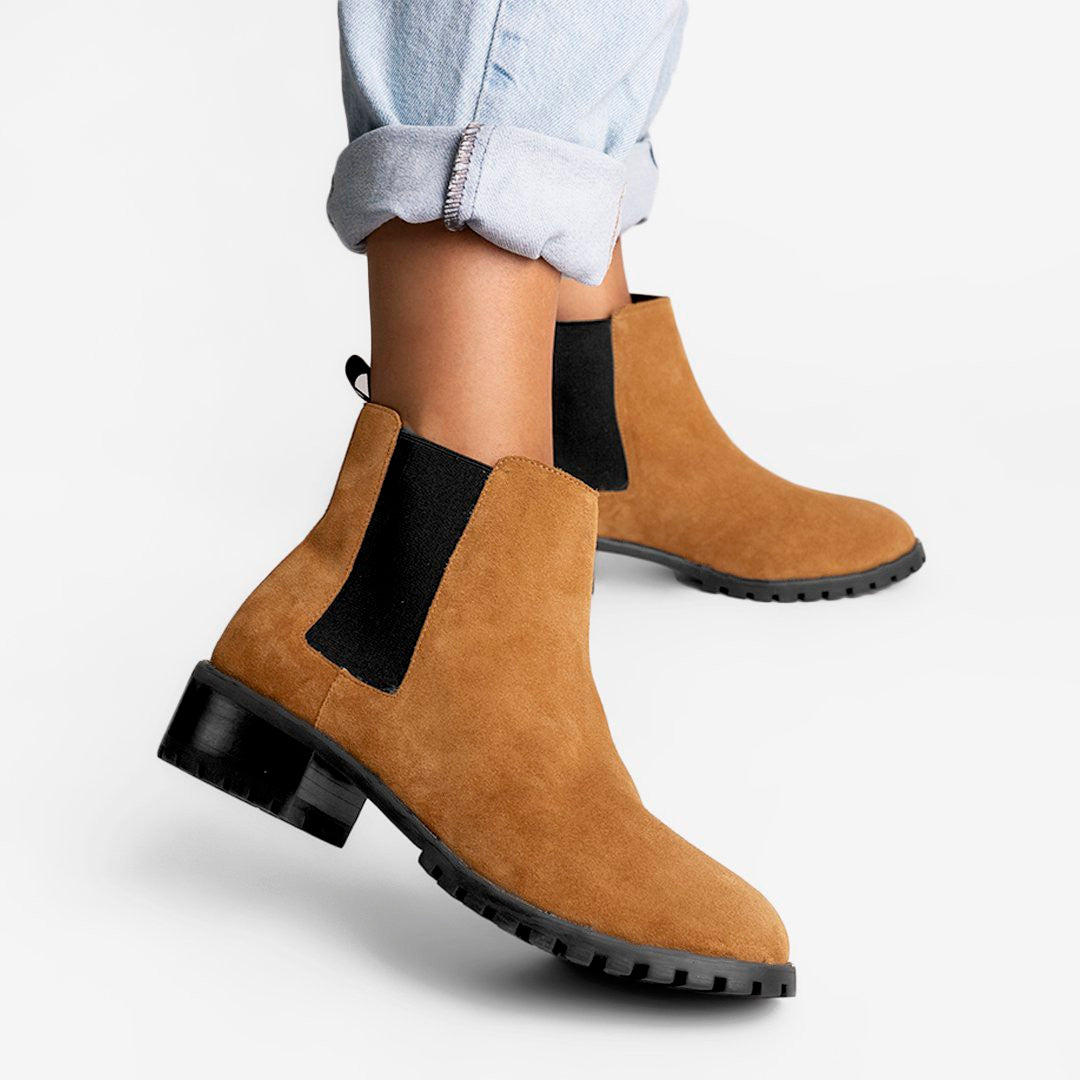Bota Chelsea Capuccino