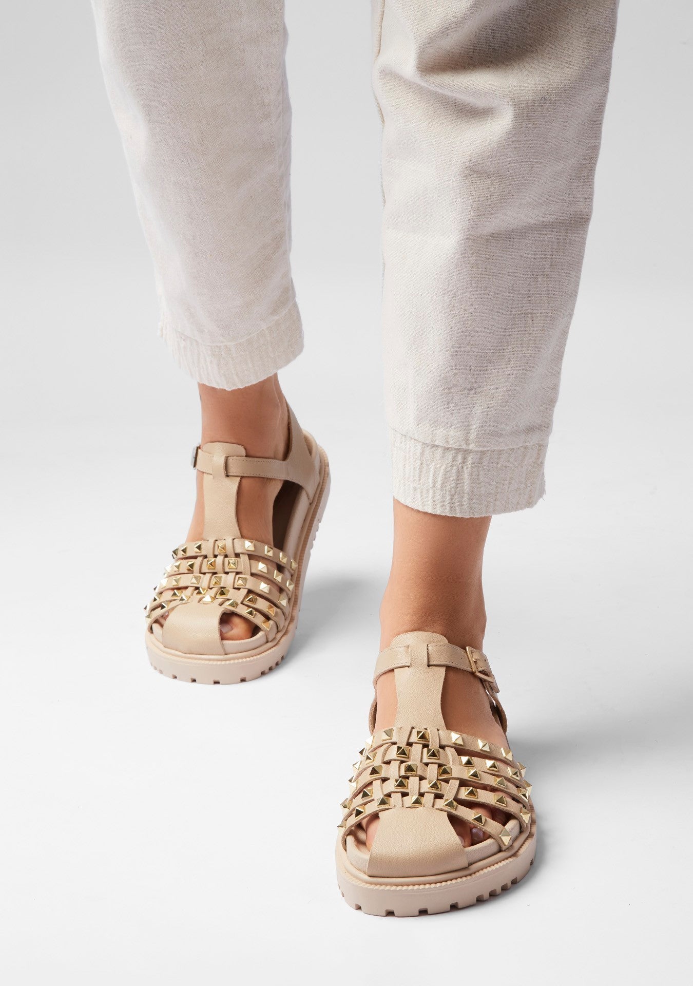 Flat Valentina Bege