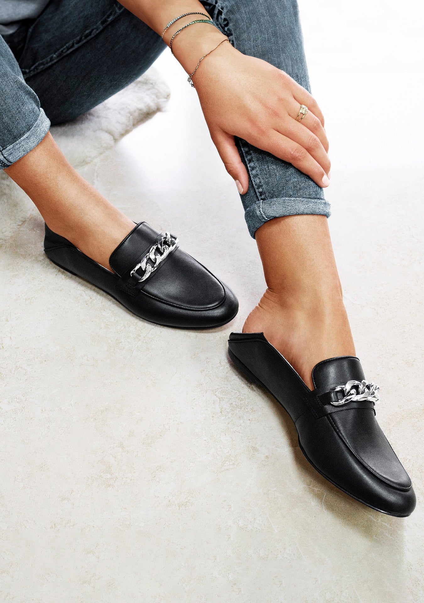 Loafer Chain Black