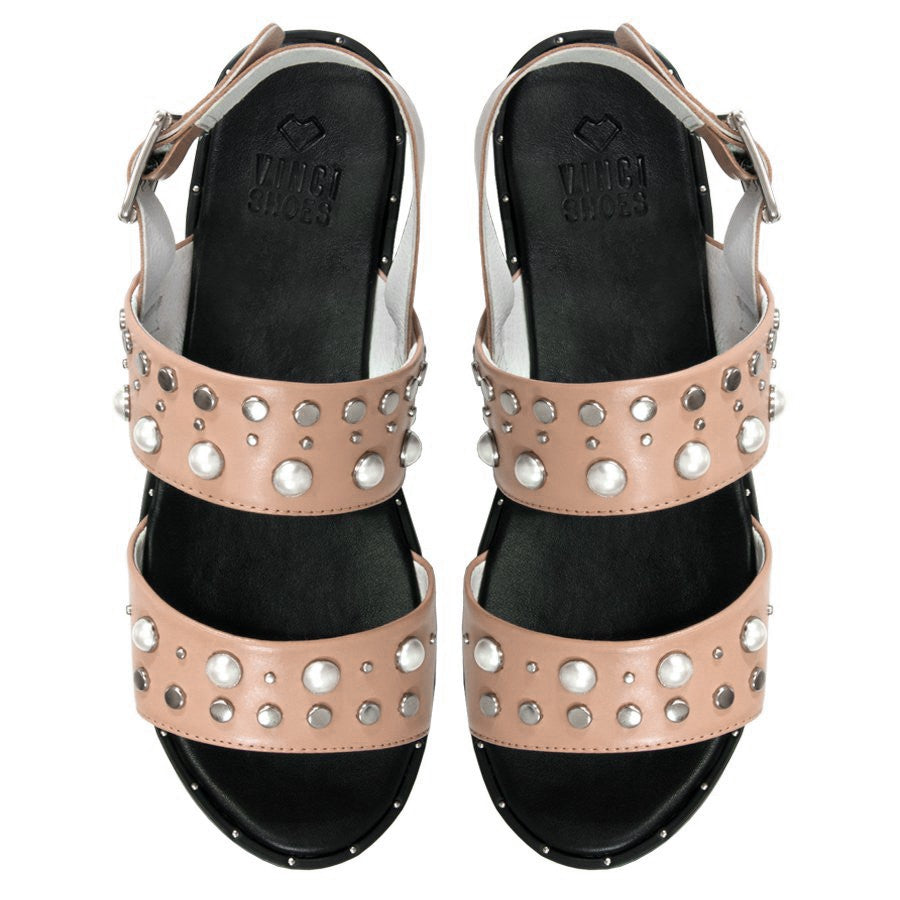 Flatform Kim Studded Blush